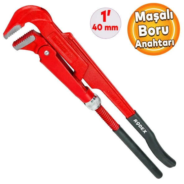 Rodex Boru Anahtarı Maşalı Boru Anahtarı 1" 40 mm ürün görseli 1