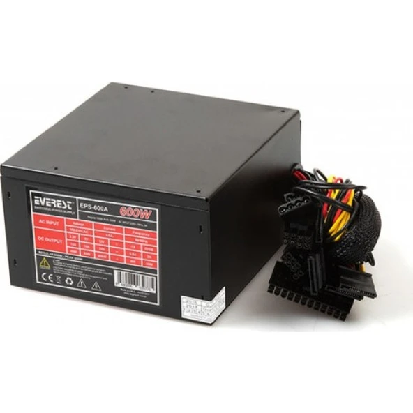EVEREST EPS-600A 600W POWER SUPLY - Resim 2