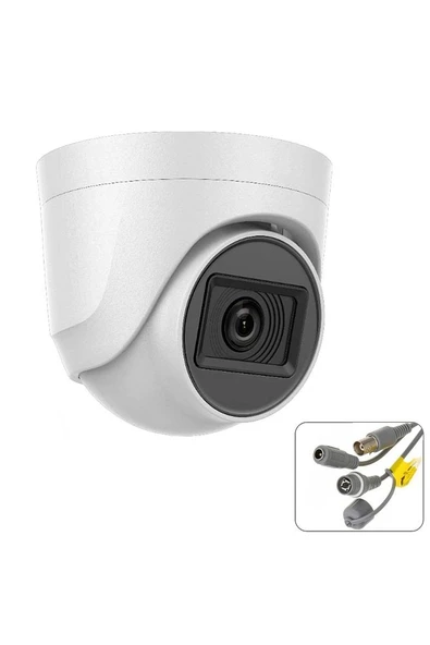 Hıkvısıon Ds-2ce76d0t-ıtpfs Dome Ahd Kamera 2mp 2.8mm Iç Mekan ürün görseli 1