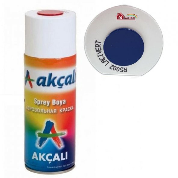 Akçalı Sprey Boya 400 ml 5002 Lacivert ürün görseli 1