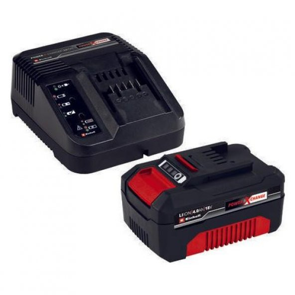 Einhell Power X-Change 4 Ah Akü ve Şarj Cihazı Seti ürün görseli 1