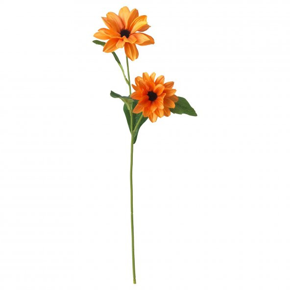 Yapay Çiçek Altın Sarısı /Kök Portakal 55cm Güneş Şapkası Meridyendukkan ürün görseli 1