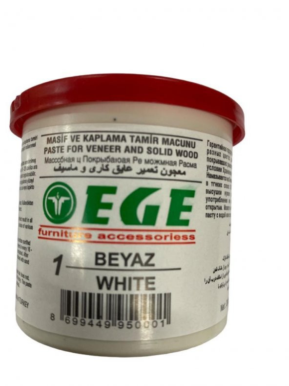 Ege Tamir Ve Dolgu Macunu 200 gr Beyaz ürün görseli 1