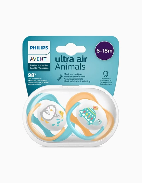 AVENT Philips Avent Ultra Air Animals 2li Emzik 6-18 Ay - Unisex ürün görseli 1