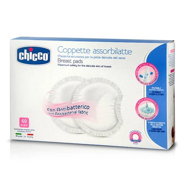 Chicco Chicco Alattasicura Göğüs Pedi 60 Lık (8003670820642) ürün görseli 1