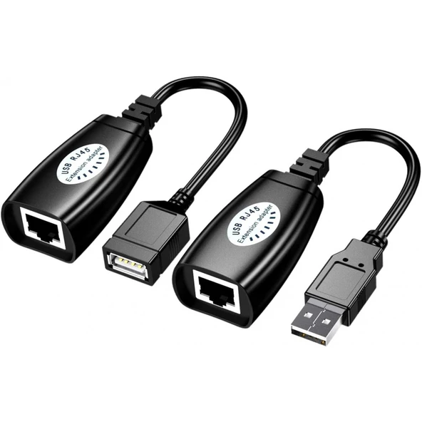 QPORT Q-UX2 60M USB EXTENDER 2'Lİ PAKET ürün görseli 1