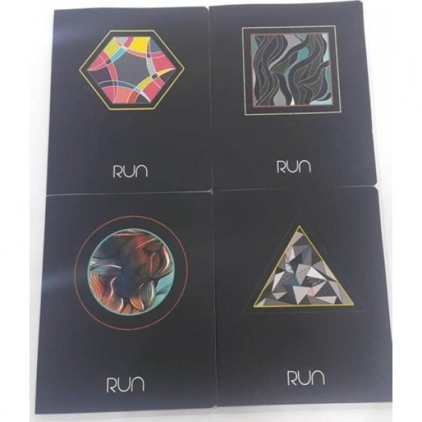 FKM Keskin Color Run 80 Yaprak Kareli Defter 20X25CM ürün görseli 1