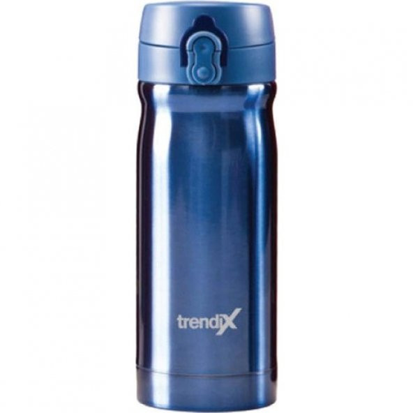 UMİX ÇELİK İÇLİ MATARA 350ML MAVİ ürün görseli 1