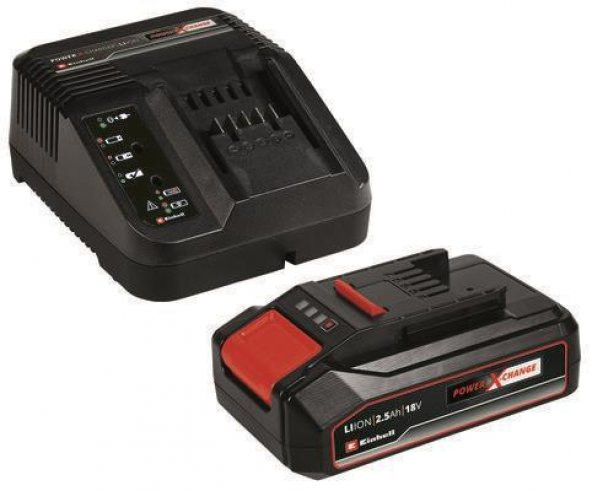 Einhell Power X-Change 2,5 Ah Akü ve Şarj Cihazı Seti ürün görseli 1