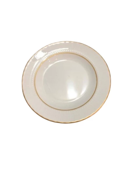 Güral Porselen SF16DU Mat Sedef Düz Tabak 16 Cm 6 Lı ürün görseli 1
