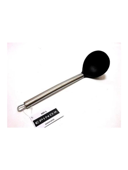 Epinox PEP1 Çelik Saplı Silikon Kepçe 30x8.5 cm ürün görseli 1