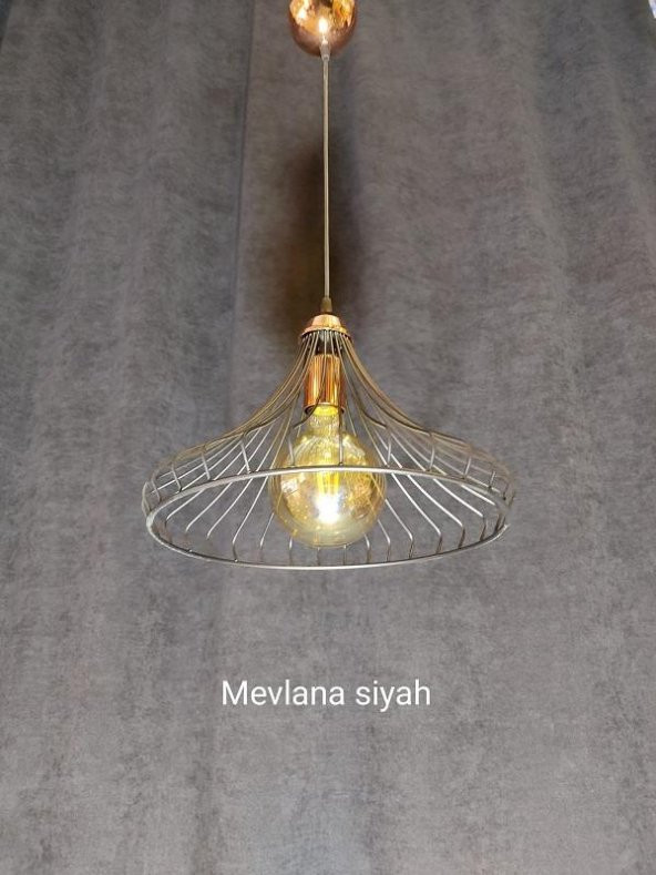 MEVLANA SİYAH SARKIT ARMATÜR ürün görseli 1