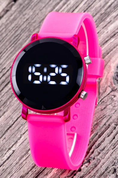 Fuşya Renk Genç Kız Saati Led Watch Dijital Kol Saat ST-304315 ürün görseli 1