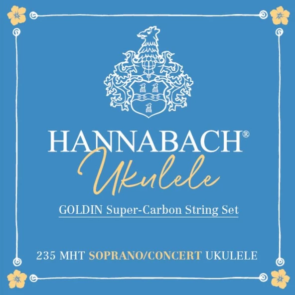 Hannabach 235MHT Soprano/Concert Ukulele Tel Seti ürün görseli 1