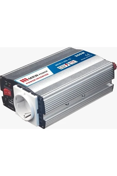 Mtı-12s 300 Watt 12 Vdc Giriş 220 Vac Çıkış MERVESAN ürün görseli 1