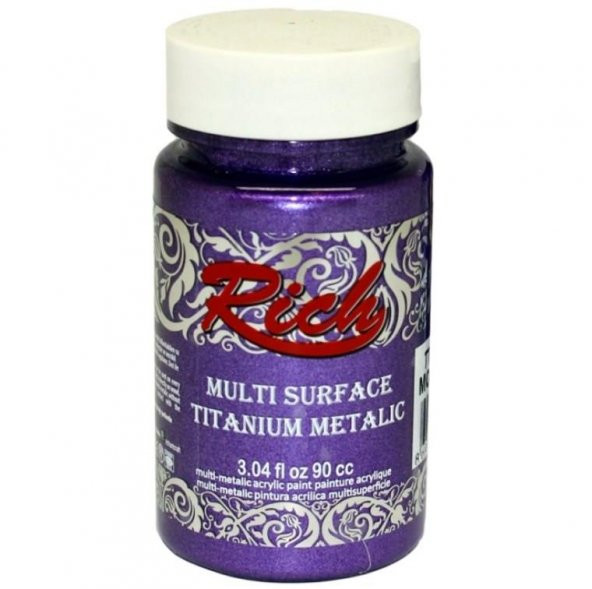 Rich Multi Surface Titanium 2558 Mor Metalik 90 cc ürün görseli 1