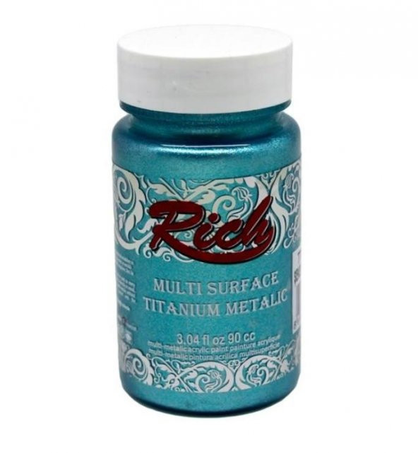 Rich Multi Surface Titanium 2574 Şeker Mavi Metalik 90 cc ürün görseli 1