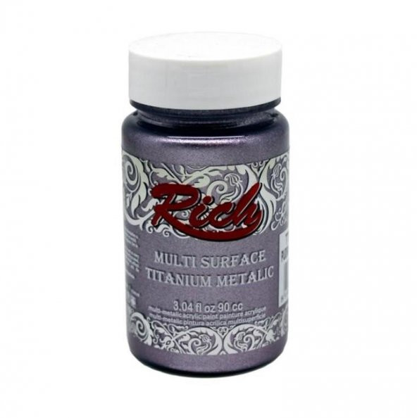 Rich Multi Surface Titanium 2576 Pudra Mor Metalik 90 cc ürün görseli 1