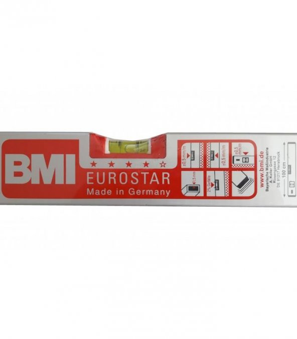 BMI Eurostar 690 Alüminyum Su Terazisi 100 Cm ürün görseli 1