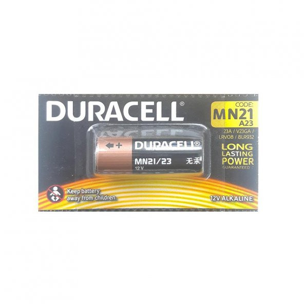 Duracell MN21 12 Volt Kumanda Pili 1 Adet ürün görseli 1