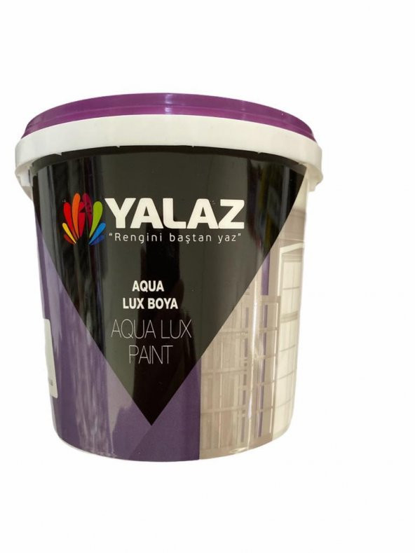 Yalaz Su Bazlı Parlak Beyaz İç Dış Boya 2,5 Litre ürün görseli 1