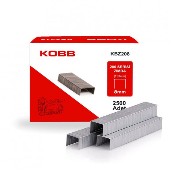 Kobb KBZ208 8 mm 2500 Adet Zımba Teli ürün görseli 1