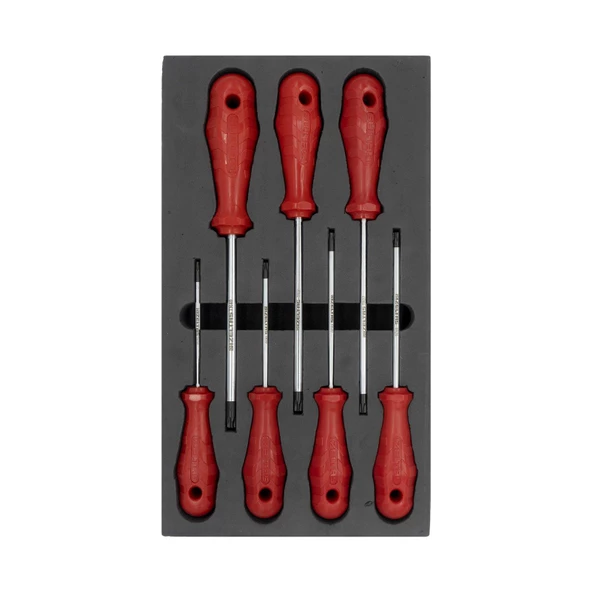 İzeltaş Torx Uçlu Tornavida Seti 7 Parça ürün görseli 1
