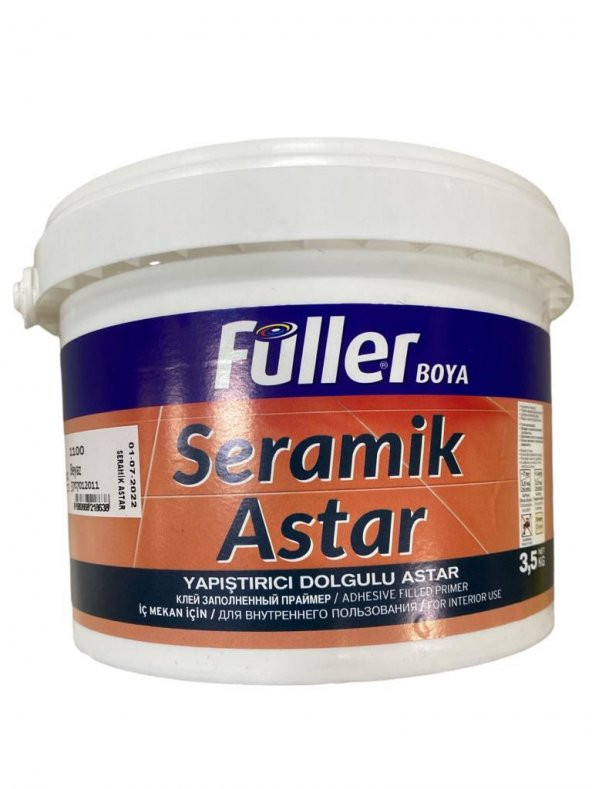 Füller Seramik Üstü Astar 3,5 Kg Beyaz ürün görseli 1