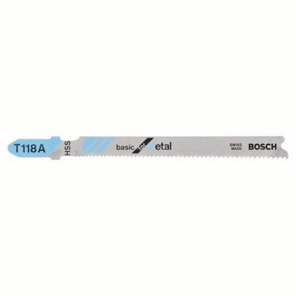 Bosch T 118 A Basic Metal Dekupaj Testere Bıçağı 2 608 631 964 (Adet) ürün görseli 1