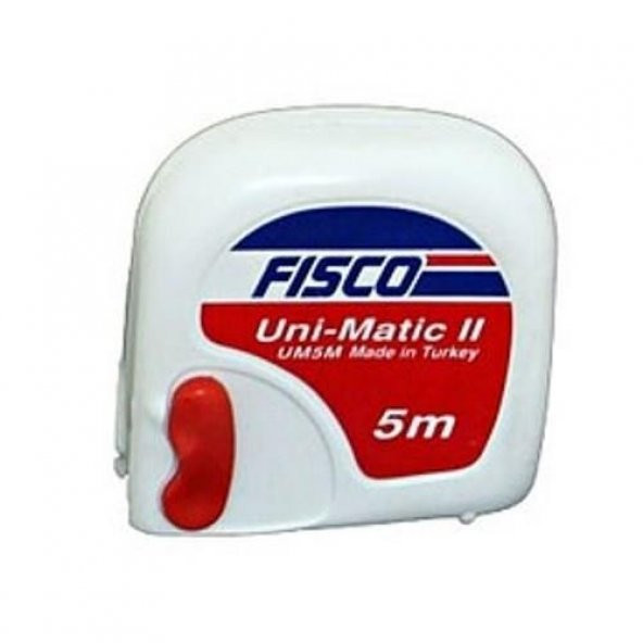 Fisco Uni Matic Şerit Metre 5 Metre ürün görseli 1