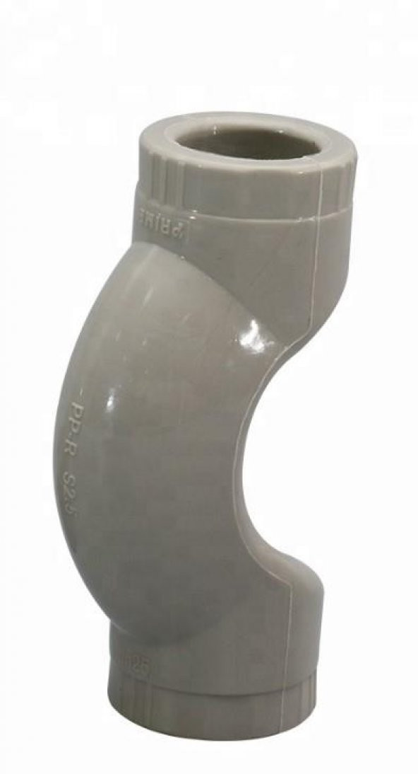 Ege Yıldız PPRC 25 mm Kısa Köprü Kavis Gri ürün görseli 1