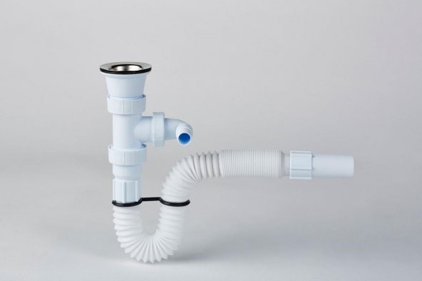 Japar Çatallı Lavabo Sifonu 32 mm ürün görseli 1