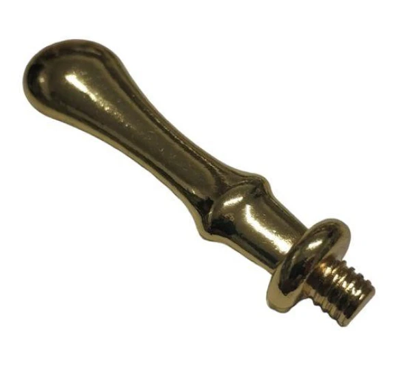 Mum Mühürü Sapı Gold Yassı Döküm Metal ürün görseli 1