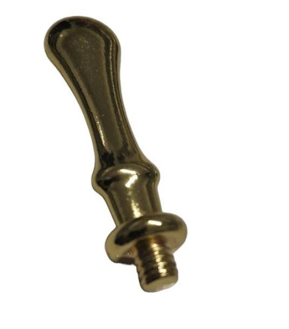 Mum Mühürü Sapı Gold Yassı Döküm Metal - Resim 4