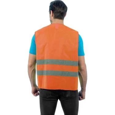 Bestguard İşçi Tipi Reflektörlü  İkaz Yeleği - Resim 7