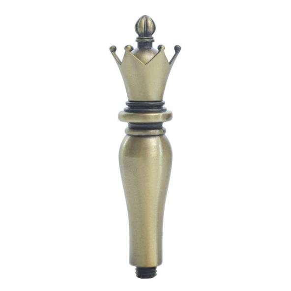 Mum Mühür Damga Kolu Premium Metal Kraliyet Tacı Bronz ürün görseli 1