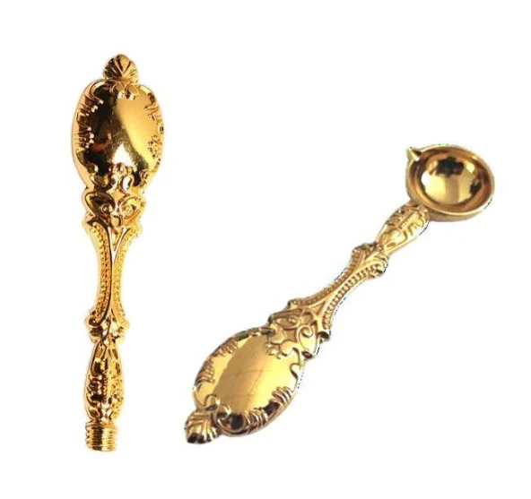 Mum Mühürü Uygulama Seti Döküm Metal Gold Renk ürün görseli 1