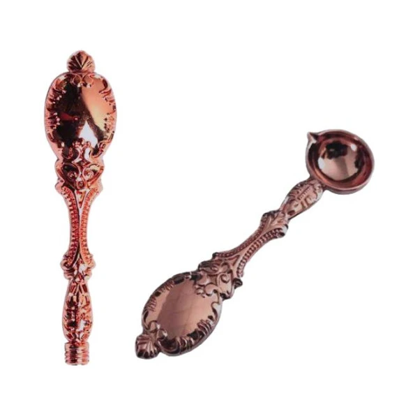 Mum Mühürü Uygulama Seti Döküm Metal Kızıl Bakır Renk ürün görseli 1