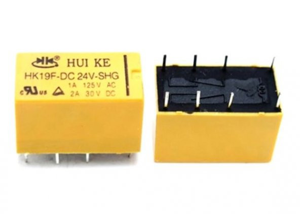 HK19F-DC24V-SHG Röle 8 Pin x 1 adet (rf007) ürün görseli 1