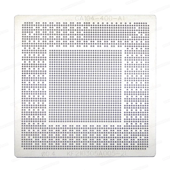 KALIP STENCİL RTX3060 GN20-E3-A1 N20-E5-A1 N20-E7-A1 GA104-200-A1 GA104-300-A1 GA104-400-A1 ürün görseli 1