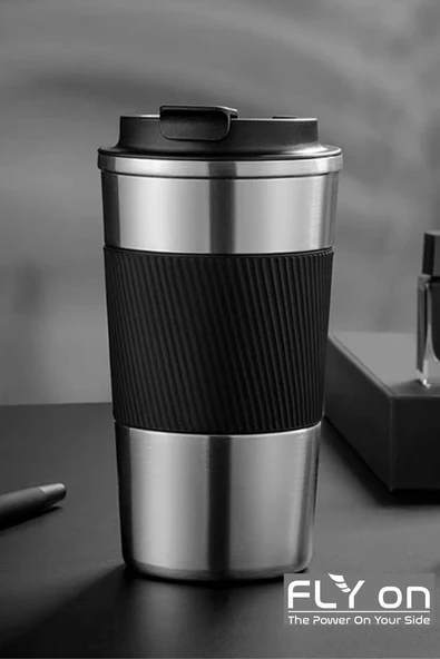 Çift Katmanlı Paslanmaz Çelik Sızdırmaz Termos Bardak 500 Ml Kupa Araç Kahve Çay Termos -549 ürün görseli 1
