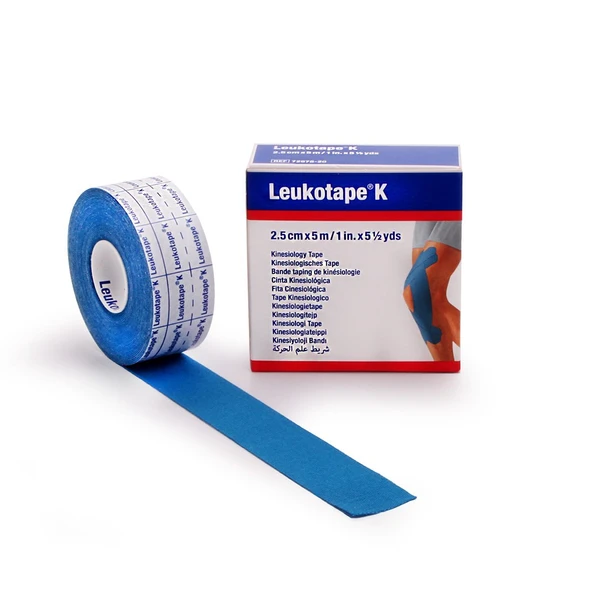 Leukotape K 2,5cm x 5m Bsn Kinesiotape Mavi ürün görseli 1
