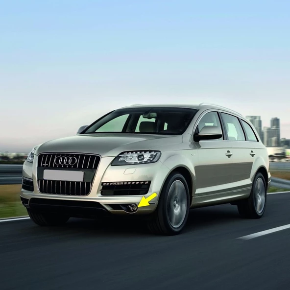 Audi Q7 2011-2015 Ön Tampon Sol Sis Farı Çerçevesi Kapağı 4L0807489A ürün görseli 1