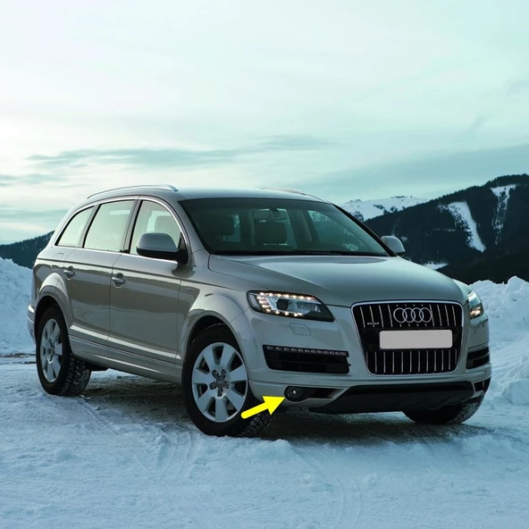Audi Q7 2011-2015 Ön Tampon Sağ Sis Farı Çerçevesi Kapağı 4L0807490A ürün görseli 1
