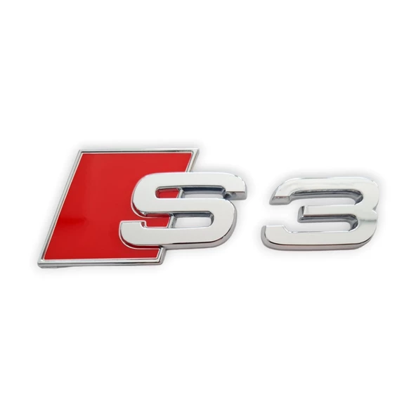 Audi S3 HB 2009-2012 Arka Bagaj Kapağı S3 Yazısı 8P0853735 ürün görseli 1