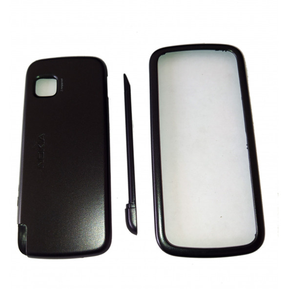 Nokia 5230 Kapak Nokia 5230 uyumlu Siyah Kenar Kapak Arka Kapak ve Kalem ürün görseli 1