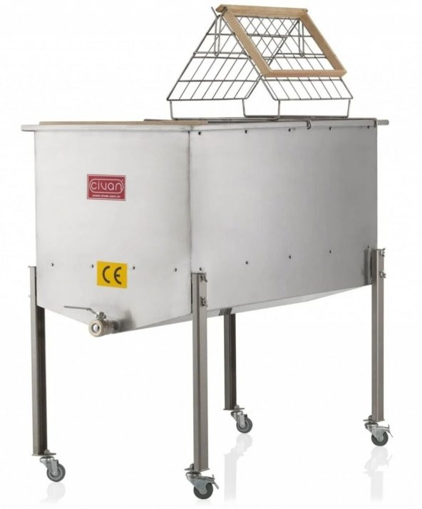 Civan Sır Alma Teknesi 105 Cm / 304 Krom ürün görseli 1