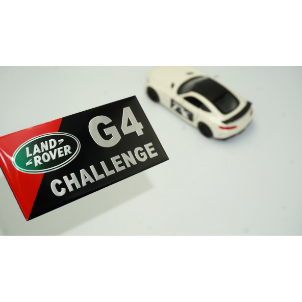 Land Rover Logo G4 Challenge Body Plaka Logo Amblem Arma ürün görseli 1