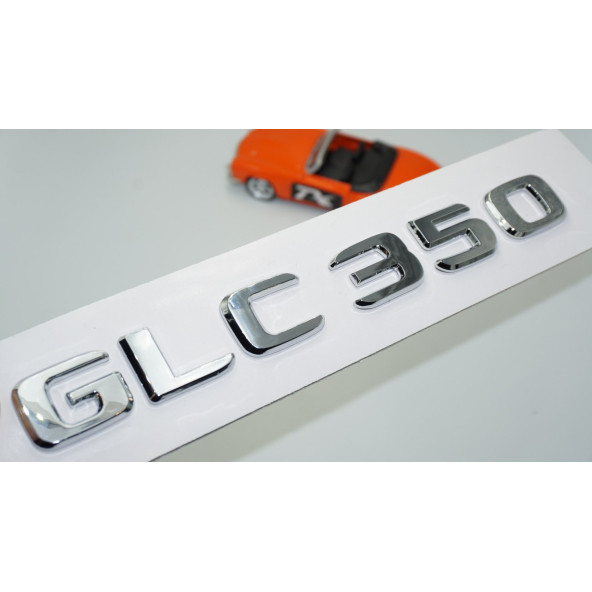DK Tuning GLC 350 Bagaj Krom ABS Yazı Logo Benz İle Uyumlu ürün görseli 1
