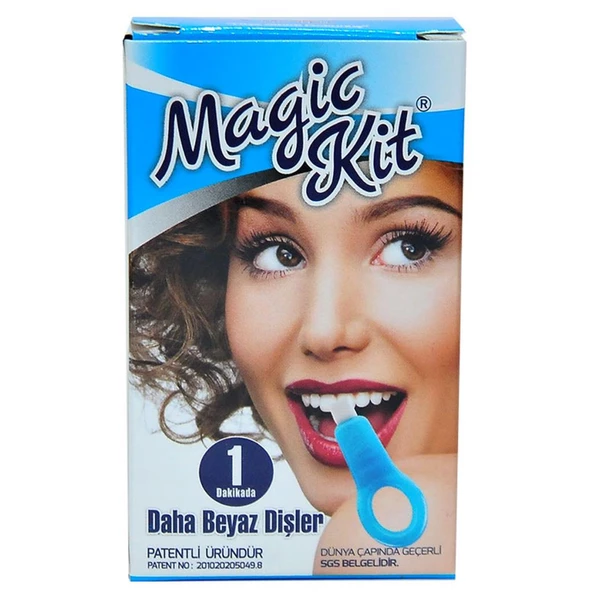 Magic Kit Diş Beyazlatıcı Diş Lekeleri Temizleme Seti 1 Kit ürün görseli 1